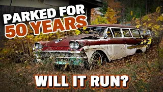 '58 Ford Parked Over 50 Years Ago: Will It Run?
