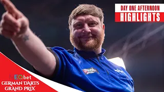 BIG FISH BRILLIANCE! | Day One Afternoon Highlights | 2024 German Darts Grand Prix