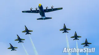 Blue Angels Welcome New C-130J "Fat Albert" Home With Special Flybys