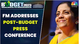 Finance Minister Nirmala Sitharaman & Team Address Post-Budget Press Conference | CNBC-TV18