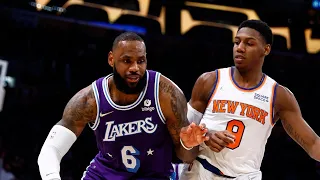 Los Angeles Lakers vs New York Knicks Full Game Highlights | 2021-22 NBA Season