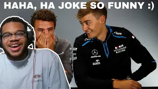 ROAST SESSION!!!! Reacting To F1 Drivers Roasting Each Other