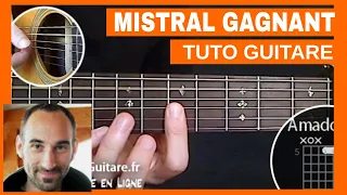 Renaud "Mistral Gagnant" Tuto Guitare