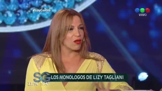 Lizy Tagliani visita a Susana en el living - Susana Giménez
