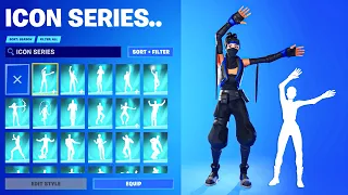 ALL ICON SERIES DANCE & EMOTES IN FORTNITE! #4