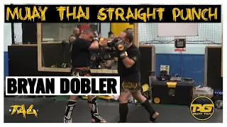 Ajarn Bryan Dobler (Double Dose Muay Thai) – Straight Punches to the Face or Throat