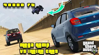 Mega Ramp Vs *INDIAN CARS * | GTA V Tamil #2