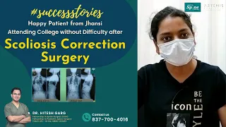 Happy patient after Scoliosis Correction Surgery in Gurgaon | Best Spine Surgeon in India