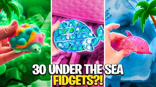 Do I Have 30 Under the Sea Fidgets?! Fidget Game | Mrs. Bench