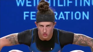 Women’s 53 kg A Session Snatch - 2017 IWF Weightlifting World Championships (WWC)