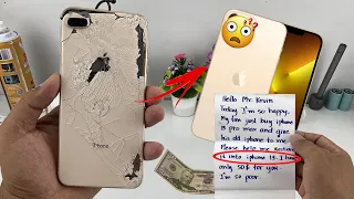 How i Turn Destroyed iPhone 8 Plus into a Brand New iPhone 13 Series