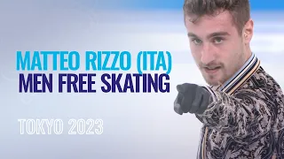 Matteo RIZZO (ITA) | Men Free Skating | Tokyo 2023 | #WTTFigure