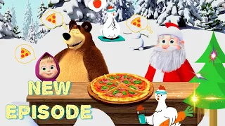 🥳Masha and bear 2023 | Making pizza for father frost | Cartoon collection | Gokids Game ❤️‍🔥