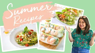 7 Fresh and Easy Summer Recipe Ideas | Chef Julie Yoon