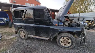 ОБЗОР UAZ HANTER мотор АНДОРИЯ