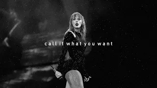 taylor swift - call it what you want (empty arena)