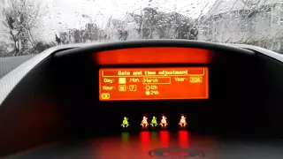 How to change the time on a Peugeot 207 / Citroen Dispatch / Peugeot Expert