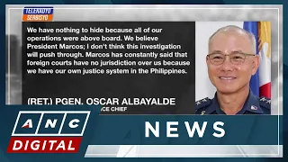 Ex-PNP Chief Albayalde on ICC probe: We have nothing to hide, all operations above board | ANC