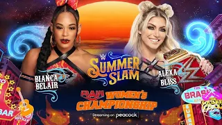 WWE 2K22 - BIANCA BELAIR VS ALEXA BLISS [FOR THE RAW WOMENS CHAMPION] | SummerSlam