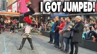 I GOT JUMPED IN TIMES SQUARE!!!