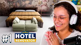 Maethe jogando Hotel Renovator #1