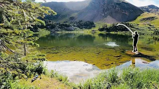 Fishing Two Lakes in One Day For Trophy Sized Colorado Cutthroat Trout in the James Peak Wilderness!