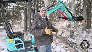 Chinese Mini Excavator: DIY Hydraulic Thumb