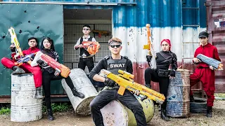 LTT Nerf War : Captain SEAL X Warriors Nerf Guns Fight Criminal Group Dr Lee Monster Sniper Boss