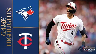 Blue Jays vs. Twins Wild Card Game 2 Highlights (10/4/23) | MLB Highlights