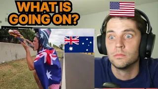 American Reacts to Aussies being Aussies