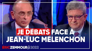 Éric Zemmour face à Jean-Luc Mélenchon chez Cyril Hanouna