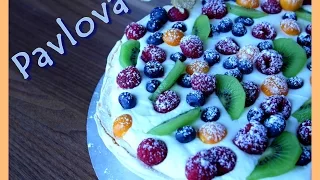 Pavlova - Baiser-Sahne-Dessert - kurzes Video zu meinem lieblings Dessert - von Kuchenfee
