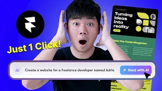 How To Build A Website in 15 Seconds 😱 (AI Website Builder)