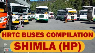 HRTC Buses Compilation | Shimla (HP)