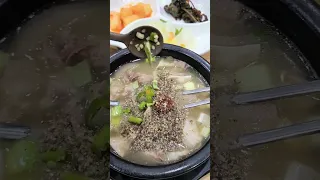 선대국(sundaeguk)food..#shortvideo #delicious#satisfying  #shorts#short