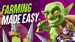 ENDLESS LOOT AT TH9 | Farm Massive Amounts of Gold and Elixir Easy With Goblins