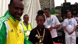 12 year old 1500m Gold Medal Winner (5:20.61)