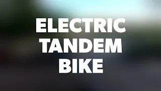 2 Motor Electric Tandem Bike