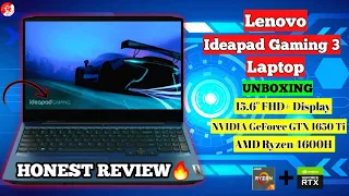 Lenovo Ideapad Gaming 3 Laptop || AMD Ryzen 4600H || NVIDIA GeForce GTX 1650Ti || Honest Review ||