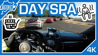 TRACKDAY FUN @circuit_spa_francorchamps - GT4 MR + BMW E46 + 992 GT3 - WARMUP - POV 4K