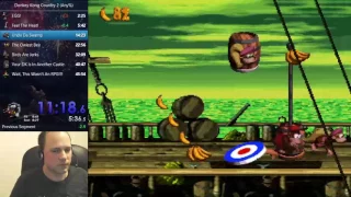 Donkey Kong Country 2 Speedrun (Any%) - 45:47