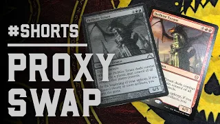 When you finally swap out that proxy - Magic: The Gathering #Shorts