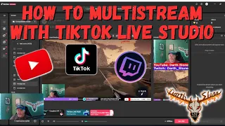 How To Multistream With Tiktok Live Studio