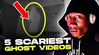 5 Ghosts Videos That Will SCARE the HECK Out of You ( Nuke's Top 5 ) [REACTION!!!]