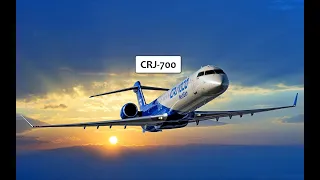 FSX Полёты CRJ-700 Сургут , Пермь