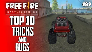 Top 10 New Tricks In Free Fire | New Bug/Glitches In Garena Free Fire #89