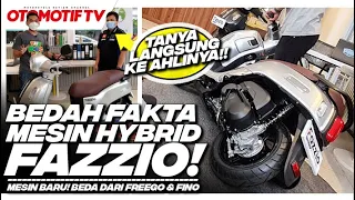 CARA KERJA HYBRID YAMAHA FAZZIO 2022, TERNYATA MESIN BARU BUKAN MESIN FREEGO l Otomotif TV