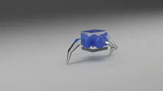 Blender Animated four leg creature 1 0