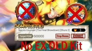 NxB NV COMPLETE (SHURA 2) Naruto Uzumaki  (The final Showdown) Old kit No Ex