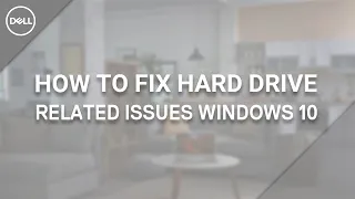 How to Fix Hard Drive Errors DELL (Official Dell Support)